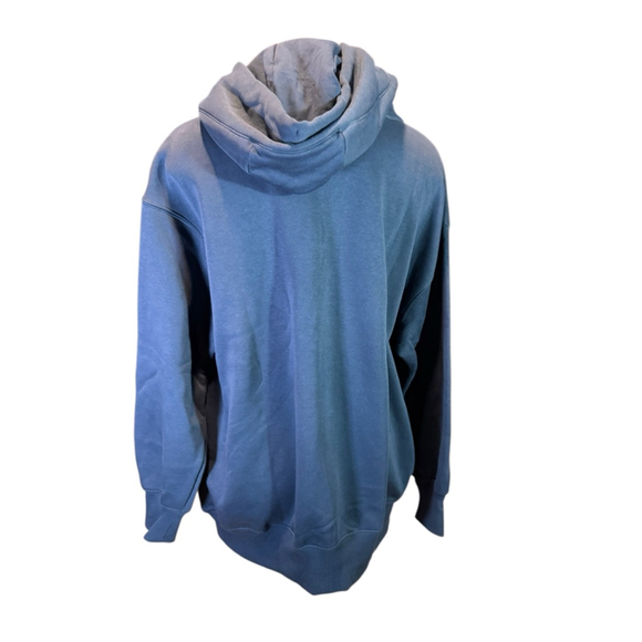 Women's Nike phoenix Blue Hoodie XL with White Logo - Picture 2 of 3